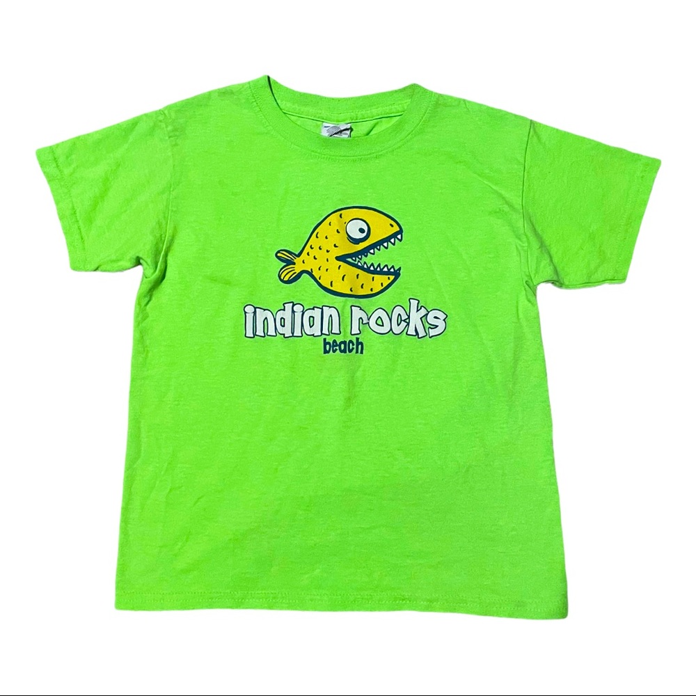 Indian Rocks Beach Kids Youth Short Sleeve Tee